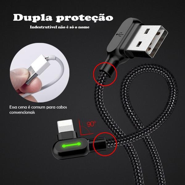 Carregador para iPhone - USB C - Micro-USB