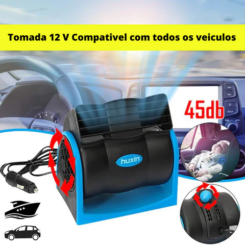 Climatizador Automotivo Ajustável Portátil